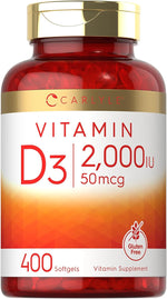 Load image into Gallery viewer, Vitamin D-3 2000 IU | 400 Softgels
