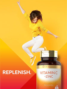 Vitamin C with Zinc 280mg | 250 Softgels