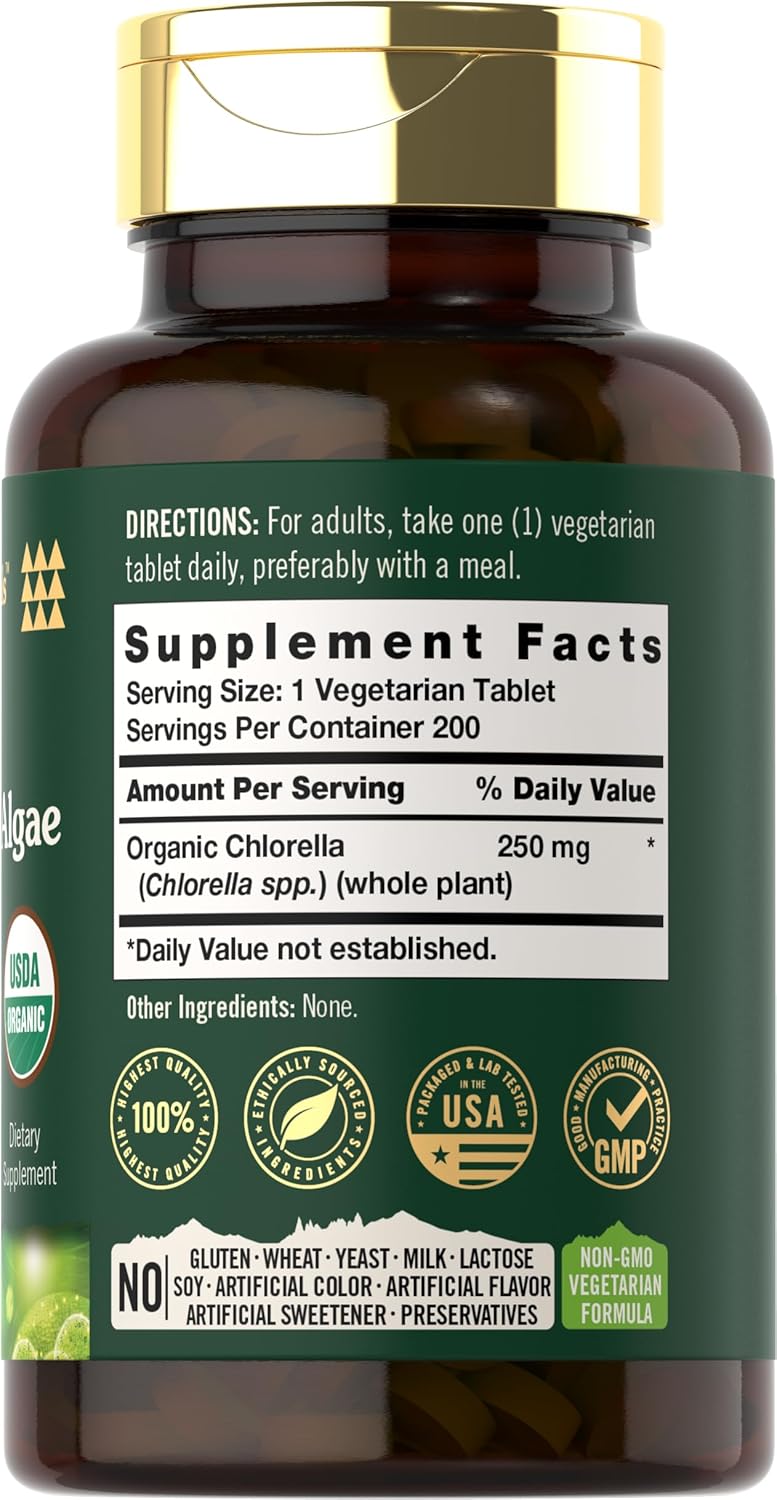 Blue Green Algae 500mg | 200 Capsules