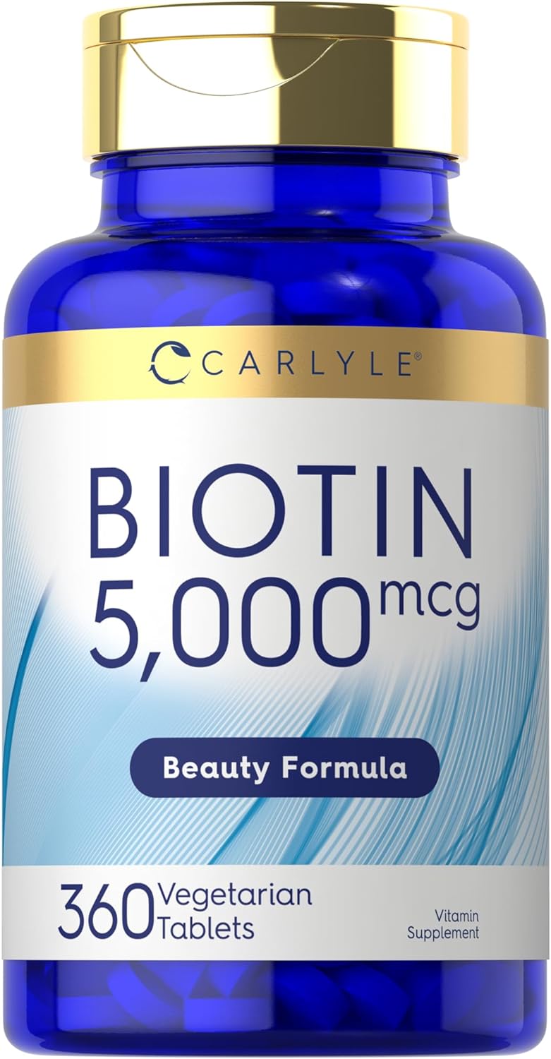 Biotin 5,000mcg | 360 Tablets