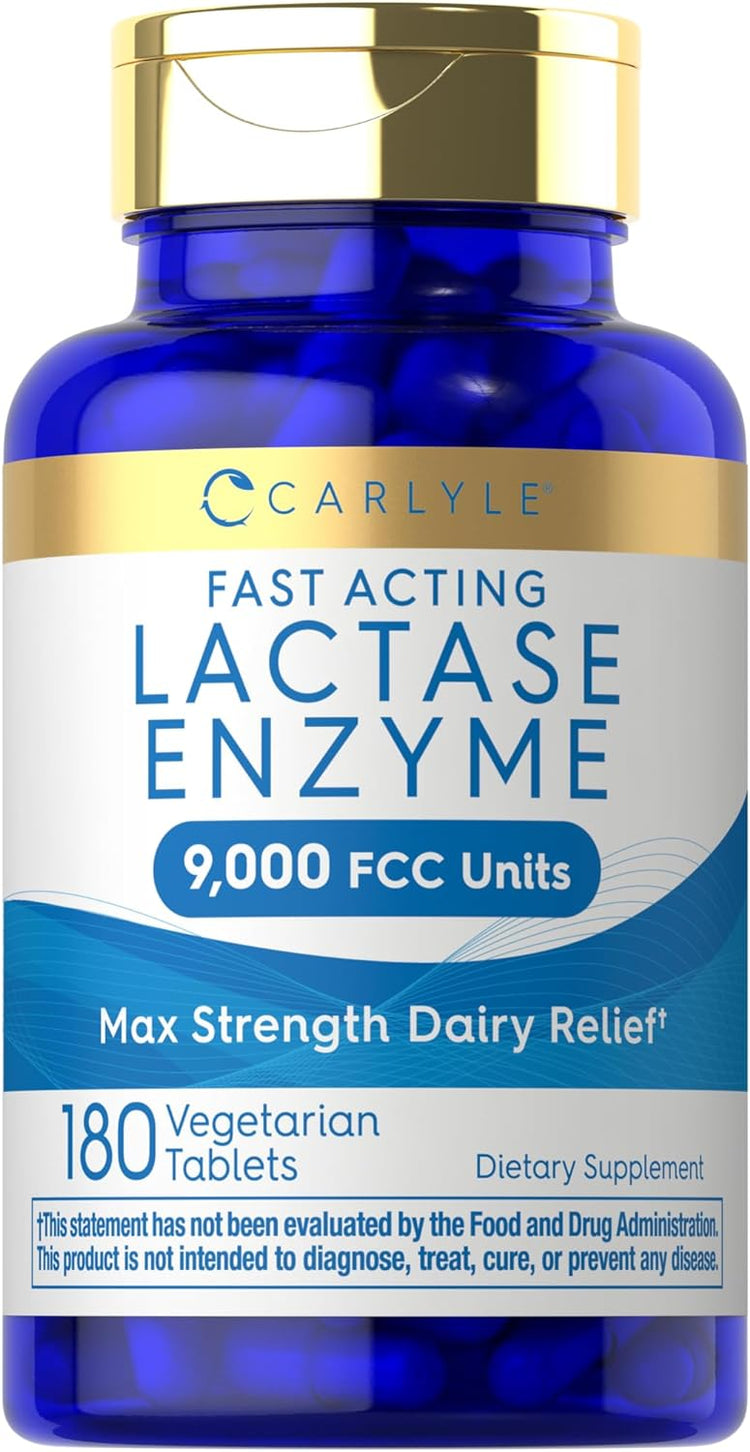 Fast-Acting Lactase | 180 Caplets