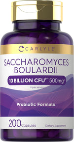 Load image into Gallery viewer, Probiotic Saccharomyces Boulardii 10 Billion CFUs | 200 Capsules
