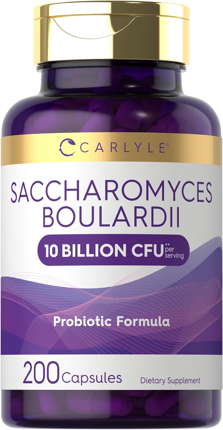 Probiotic Saccharomyces Boulardii 10 Billion CFUs