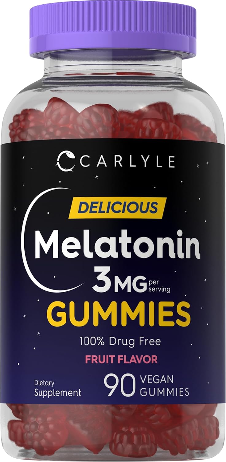 Melatonina 3mg per porzione | 90 Caramelle gommose