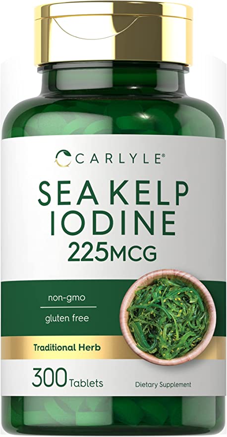 Sea Kelp Iodine 225mcg | 300 Tablets