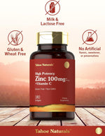 Load image into Gallery viewer, Zinc with Vitamin C  | 180 Softgels
