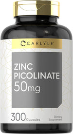 Load image into Gallery viewer, Zinc Picolinate 50mg | 300 Capsules
