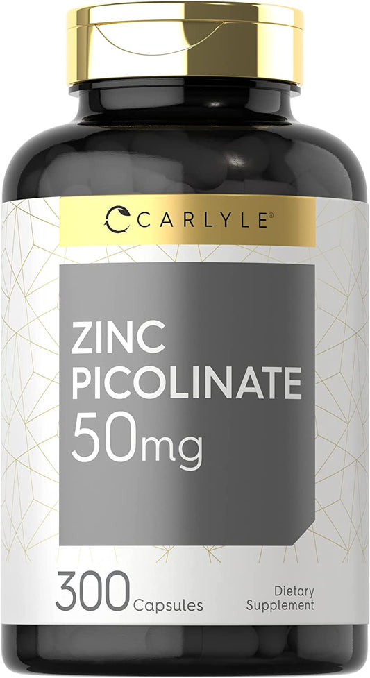 Zinco Picolinato 50mg | 300 Capsule