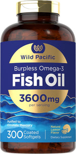 Load image into Gallery viewer, Omega-3 Fish Oil 3600mg | 300 Softgels
