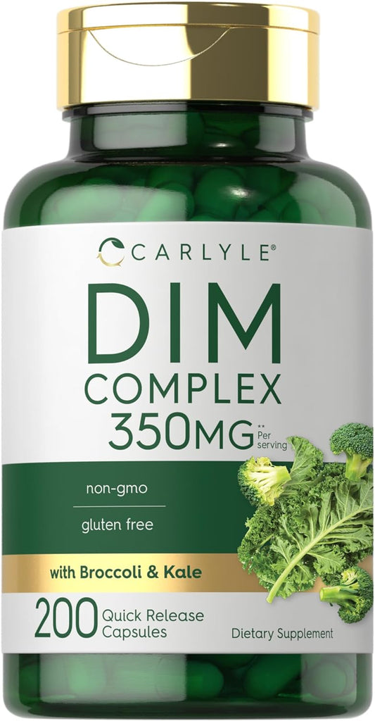 DIM Supplement 350mg per serving | 200 Capsules