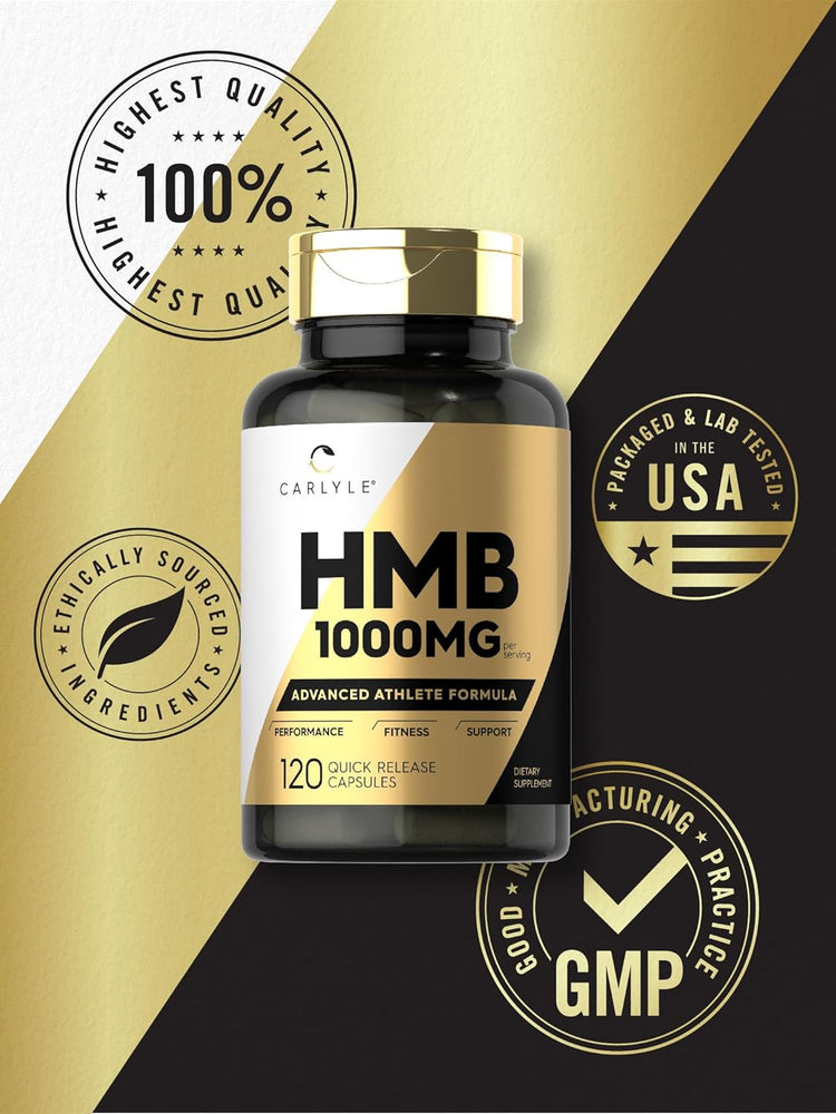 HMB 1000 mg pro Portion | 120 Kapseln