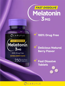 Melatonin 3mg | 250 Tablets