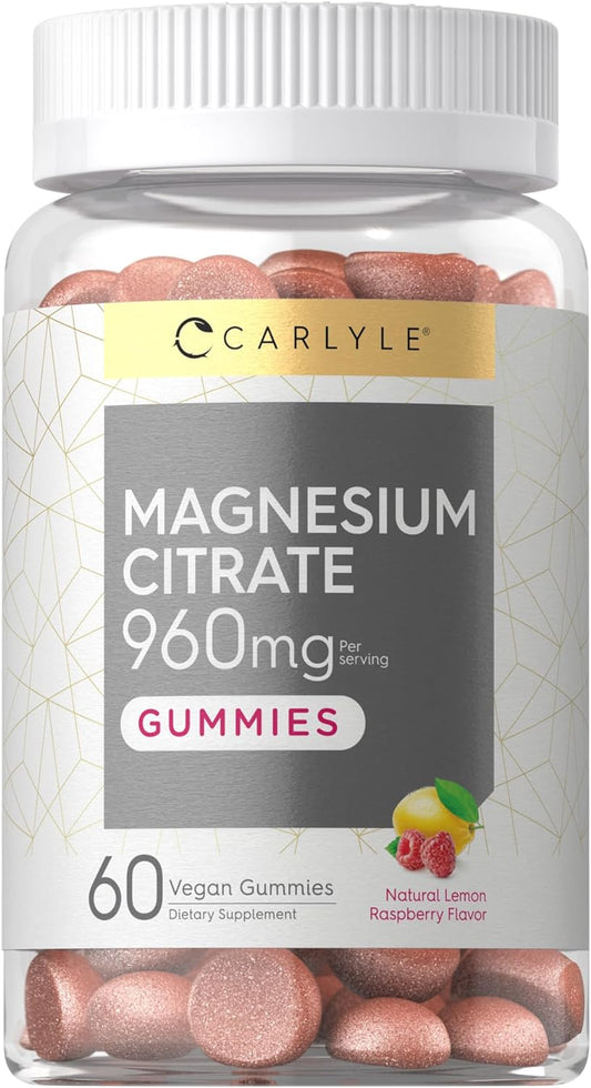 Magnesium 200mg per serving | 60 Gummies