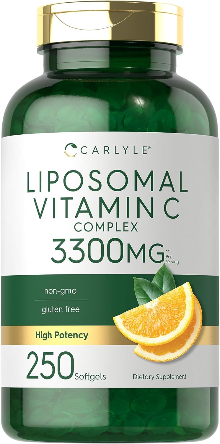 Liposomal Vitamin C 3300mg | 250 Softgels