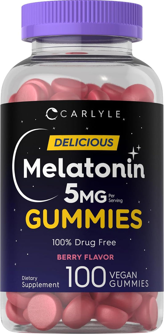 Melatonin 5mg per serving | 100 Gummies