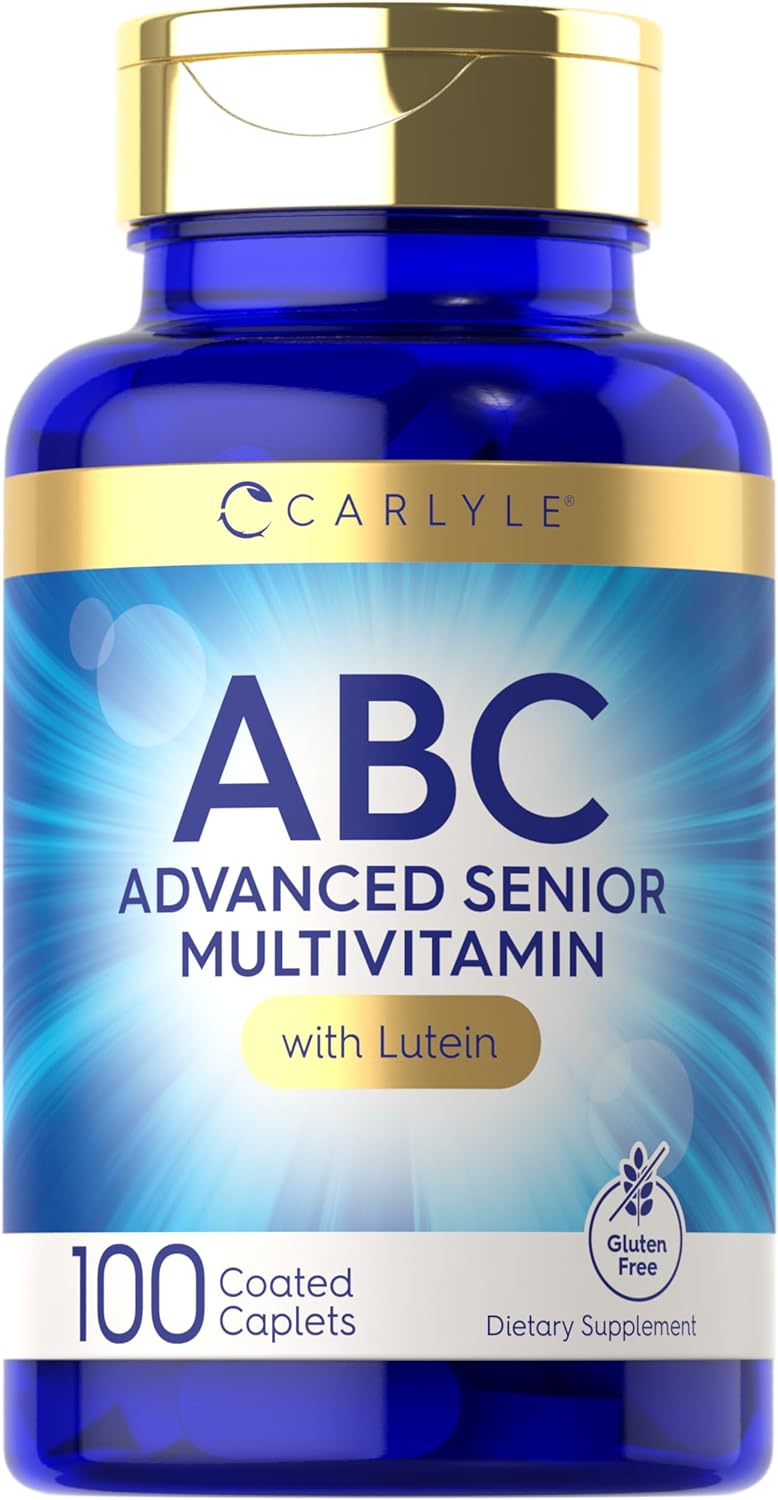 Senior Multivitamin with Lutein | 100 Caplets