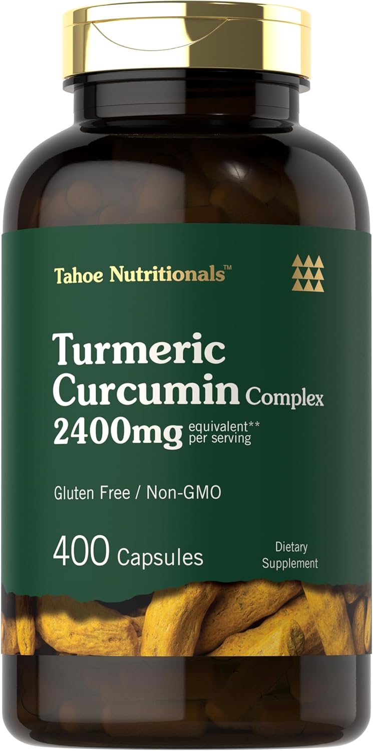 Turmeric Curcumin 2400mg | 400 Capsules