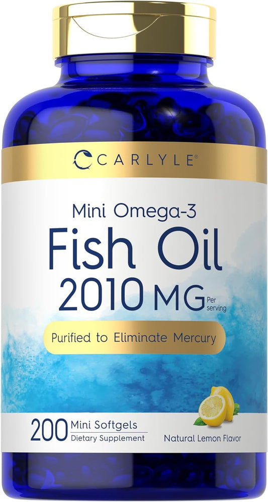 Omega-3 2010mg por porción | 200 Cápsulas Blandas