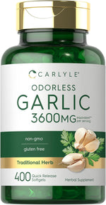 Load image into Gallery viewer, Garlic Extract 3600mg | 400 Softgels
