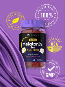 Melatonin 1mg for Kids | 70 Gummies