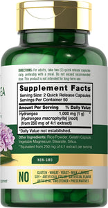 Hydrangea Root 1000mg | 100 Capsules