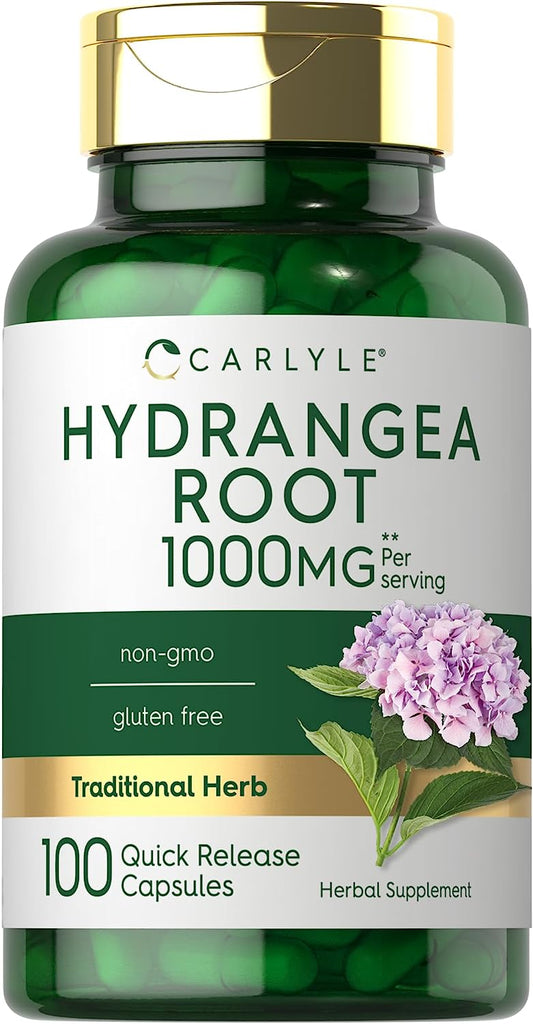 Hydrangea Root 1000mg per serving | 100 Capsules