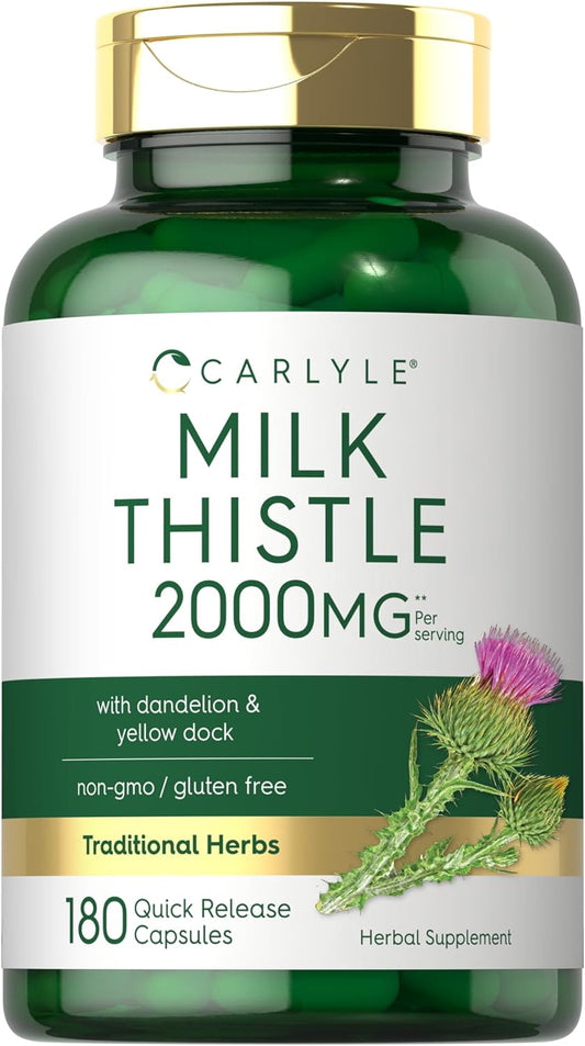 Milk Thistle Complex 2000mg per serving | 180 Capsules