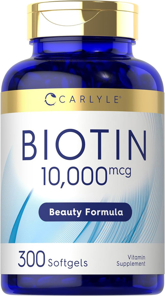 Biotin 10,000mcg | 300 Softgels