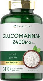 Load image into Gallery viewer, Glucomannan 2400mg | 200 Capsules
