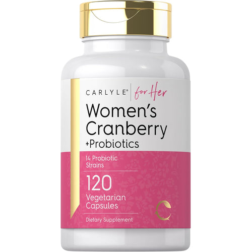 View 9 Cranberry Plus Probiotics | 120 Capsules