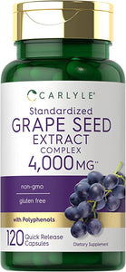 Grape Seed Extract 4,000mg | 120 Quick Release Capsules