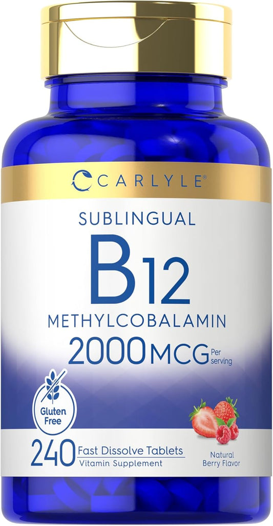 Vitamina B-12 2000 mcg per porzione | 240 Compresse