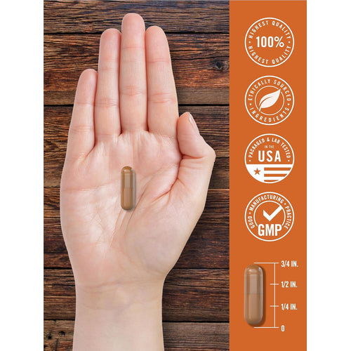 View 7 Grass Fed Beef Liver 4500mg per serving | 250 Capsules