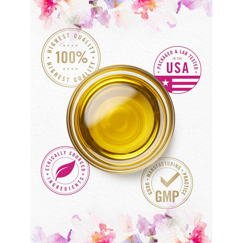 View 7 Infographic stating highest quality, 100% packaged and lab tested in the USA, ethically sourced ingredients, and GMP certified.