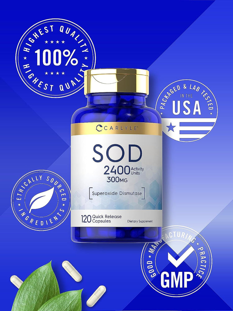 SOD 300mg | 120 Capsules