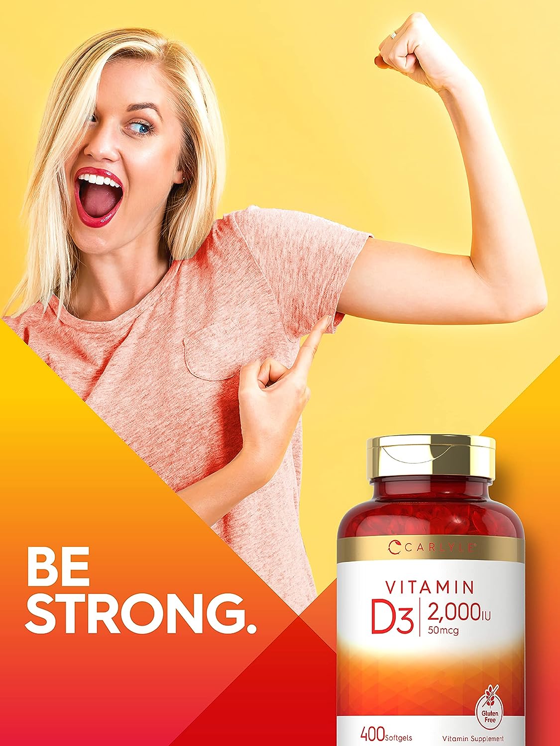 Vitamin D3 2000 IU | 400 Softgels