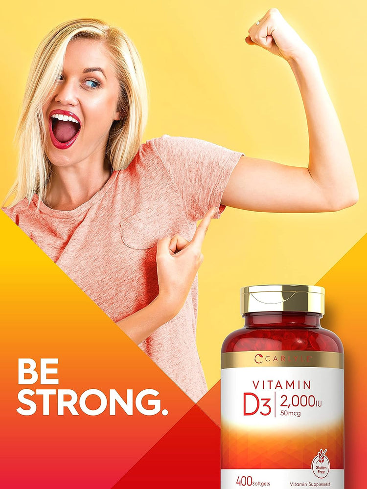 Vitamina D-3 2000 UI | 400 Softgel