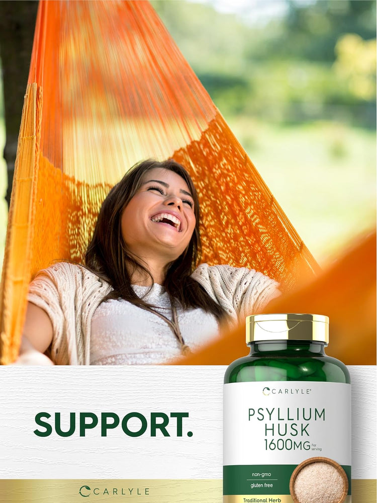 Psyllium Husk 1600mg per dose | 200 Capsule