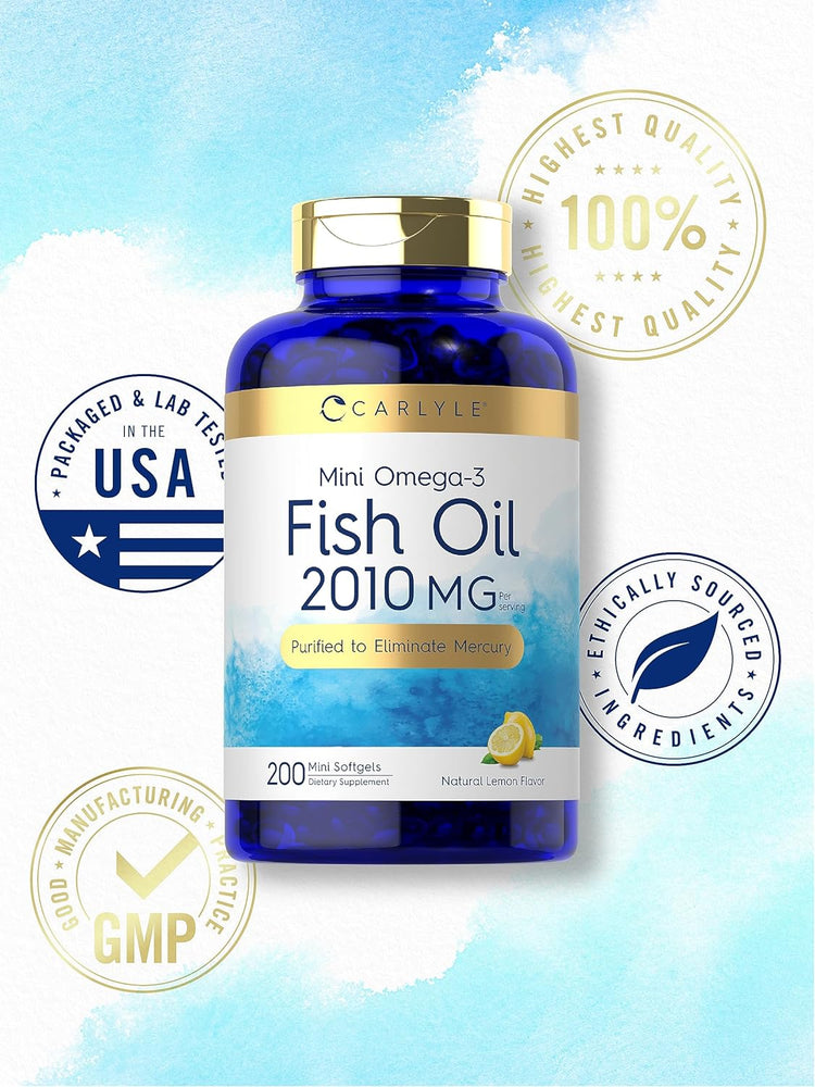 Omega-3 2010mg per porzione | 200 Softgels