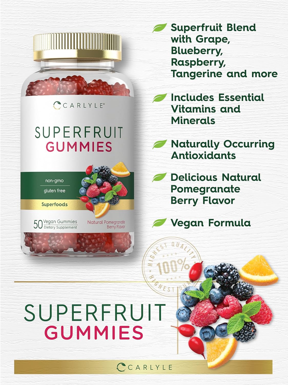 Superfruit | 50 Gummies