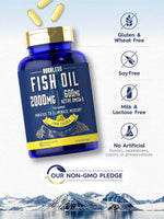 Load image into Gallery viewer, Fish Oil 2000mg | 90 Odorless Softgels
