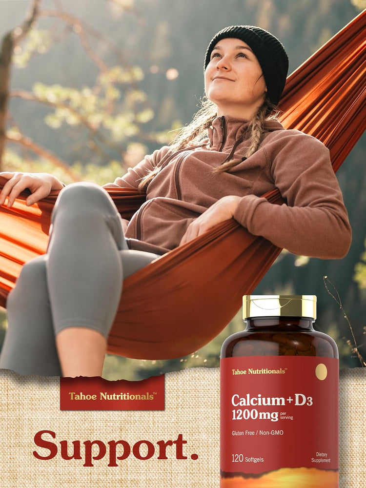 Calcium with Vitamin D | 120 Softgels