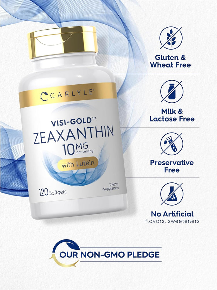 Zeaxanthin 10mg per serving | 120 Softgels