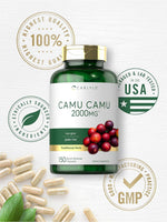 Load image into Gallery viewer, Camu Camu 2000mg with Vitamin C | 150 Capsules
