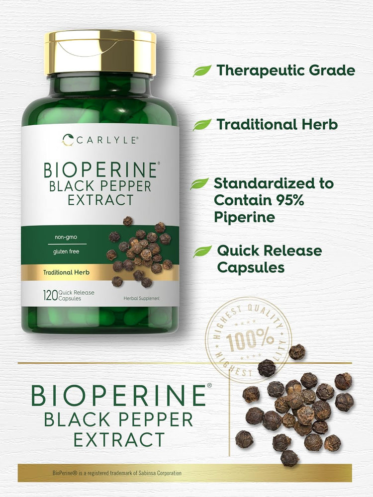 Bioperine 10mg | 120 Capsules