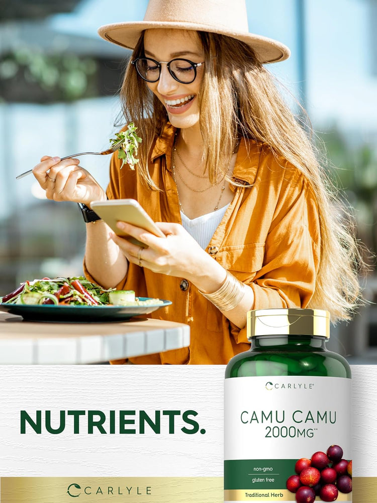 Camu Camu 2000mg mit Vitamin C | 150 Kapseln