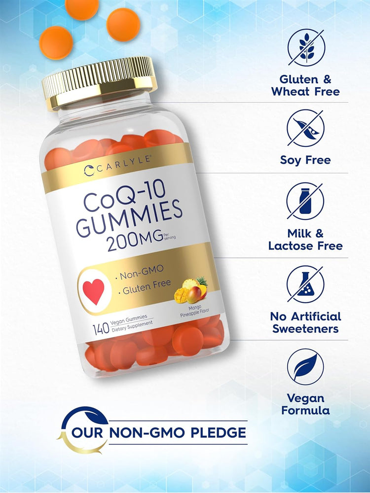 Co Q10 200mg por porção | 140 Gummies