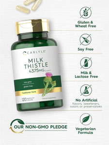 Milk Thistle 4375mg | 120 Capsules