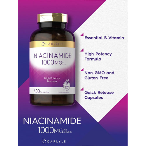 View 12 Niacinamide 1000mg per serving | 400 Capsules