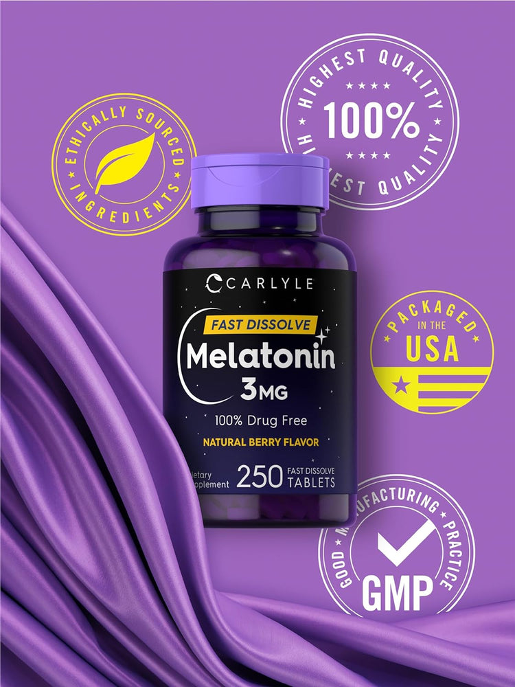 Melatonina 3mg | 250 Tabletas